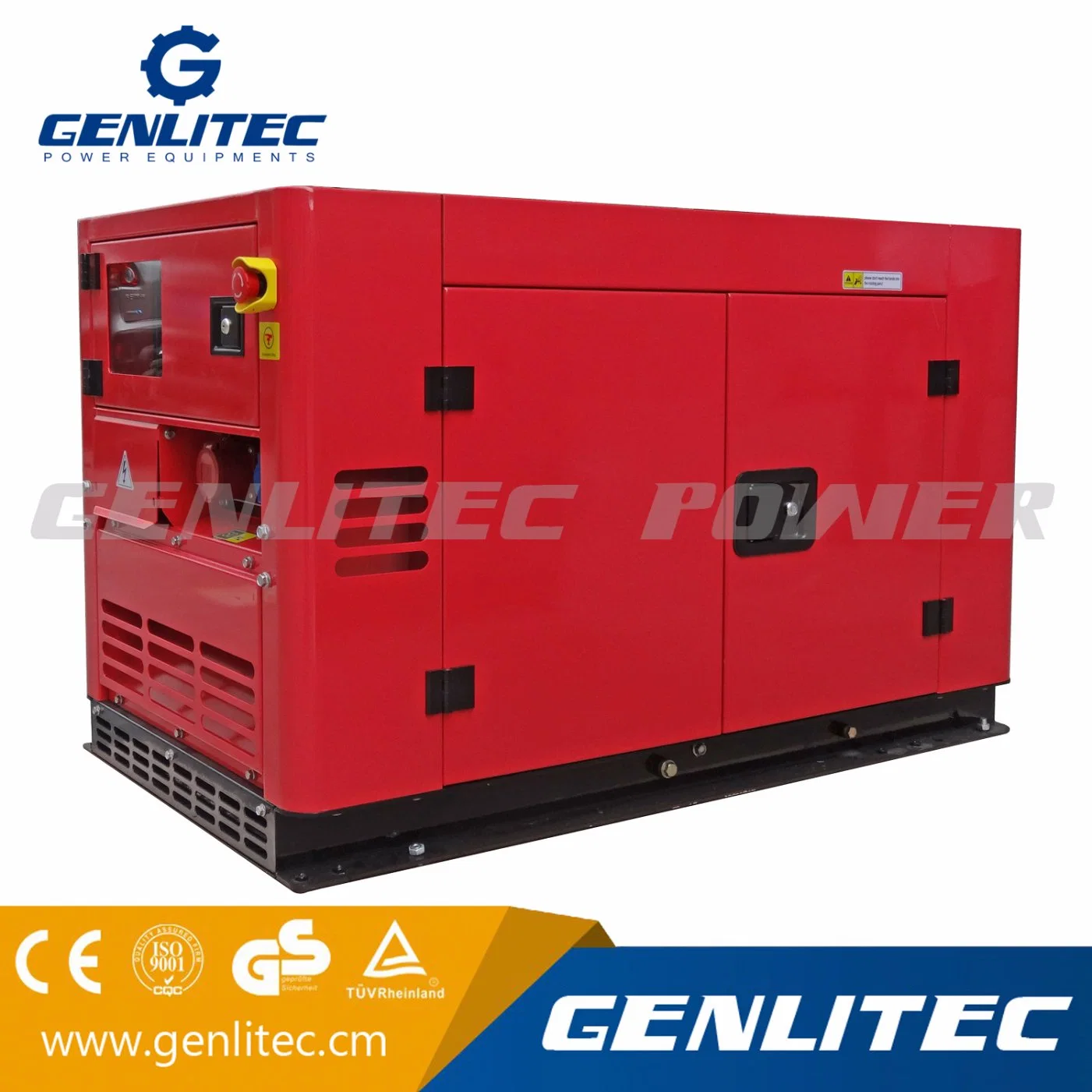 AC Trois Phase 10 kVA Groupe électrogène Diesel Portable Home alimentation en Veille (de12000T3)