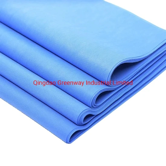 Non Woven Safety Disposable SMS Isolation Gown