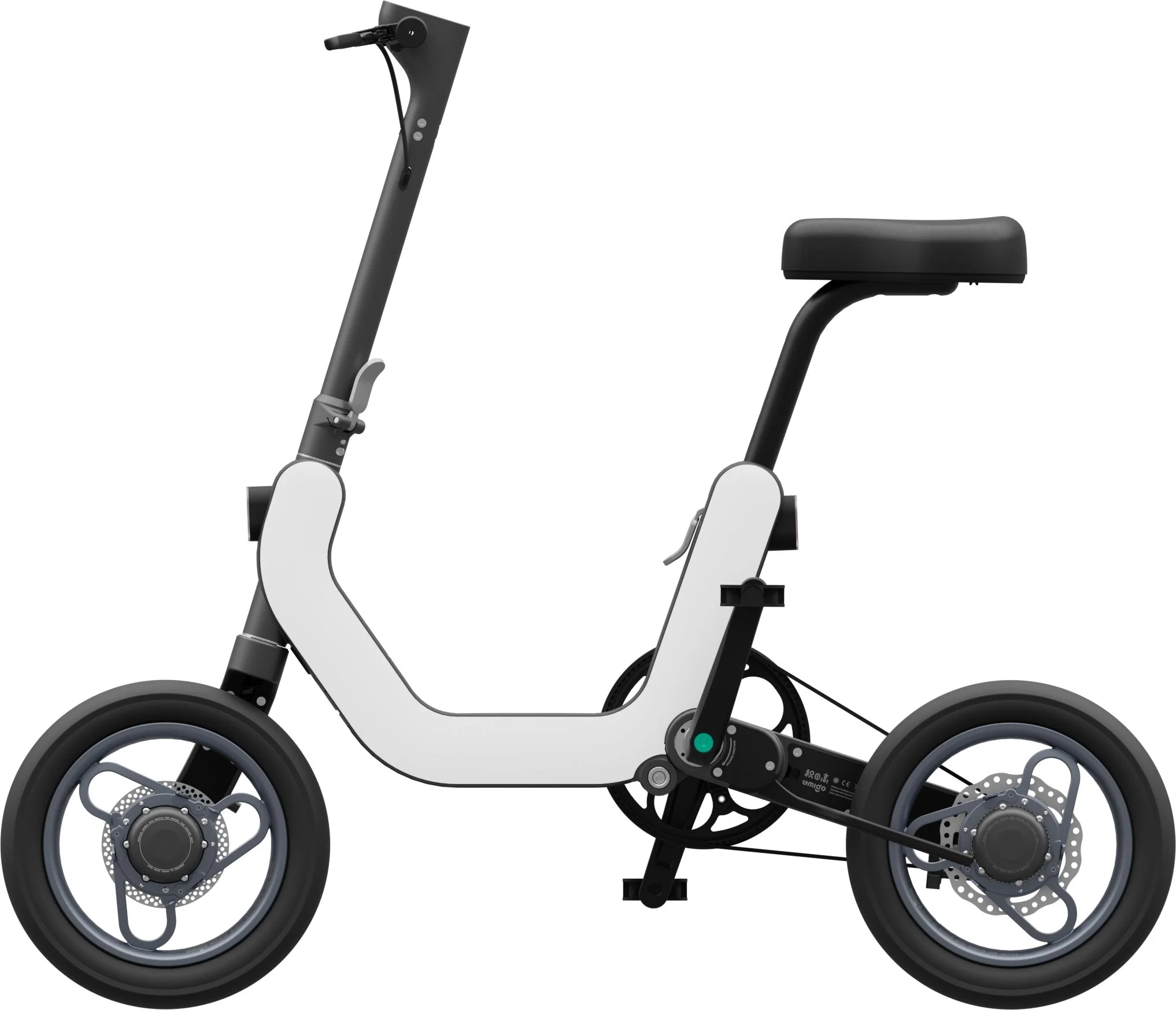 OEM / ODM 250W 36V 7,8ah Lithium-Batterie Fahrrad Gürtel angetrieben elektrisch Faltbares Fahrrad