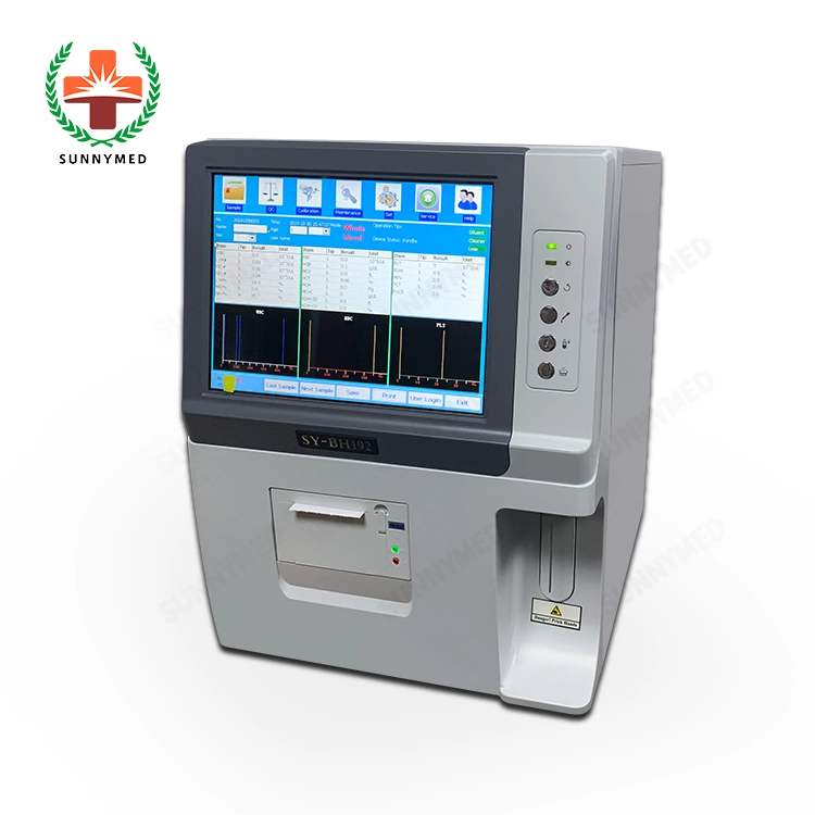 Automatic 3-Part Blood Cell Counter Hematology Analyzer Price