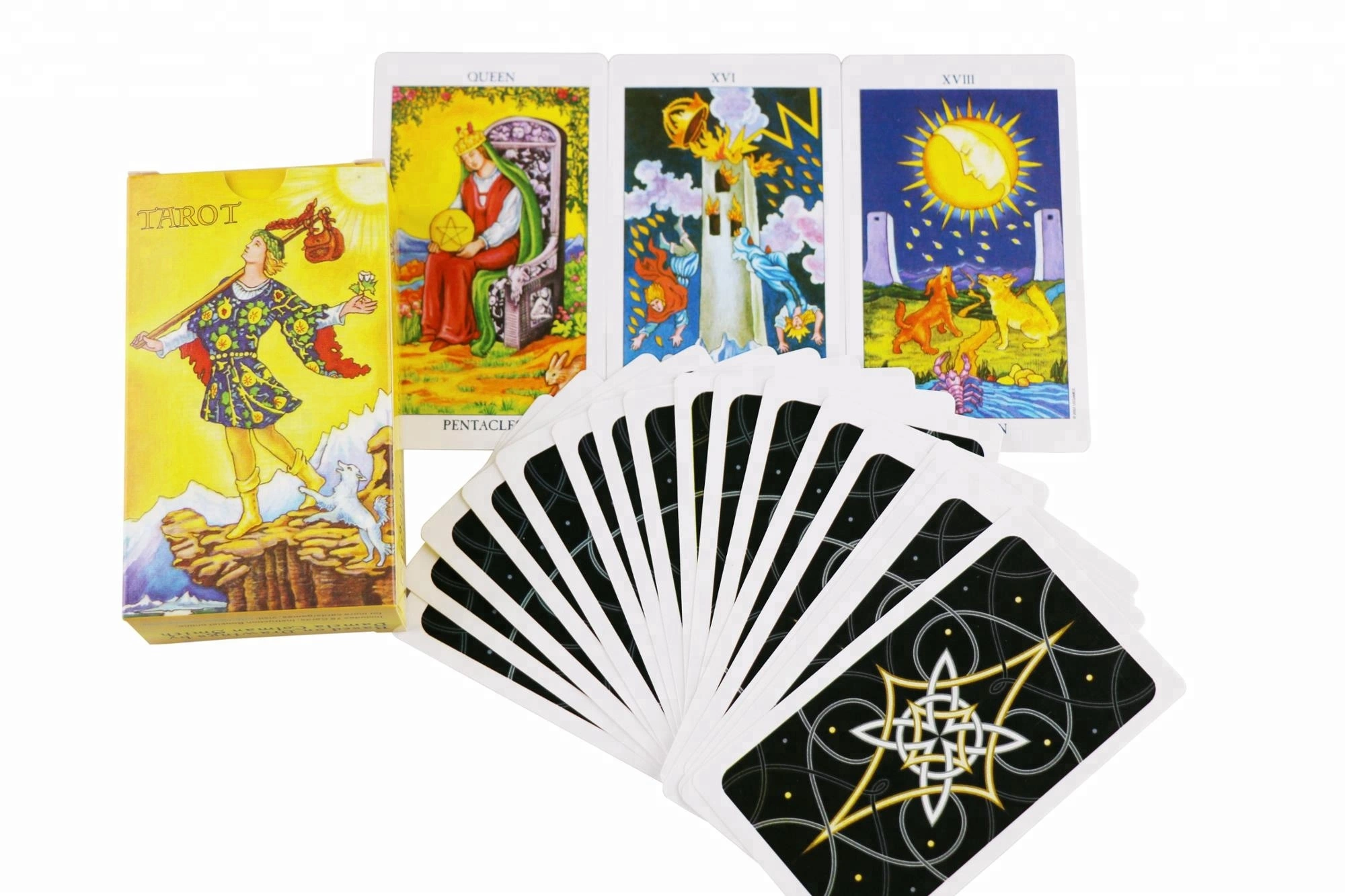 Customized Tarot Cards Wholesale/Supplier Playing Cards Design Paper Tarot Card Manufacture for Adult From China