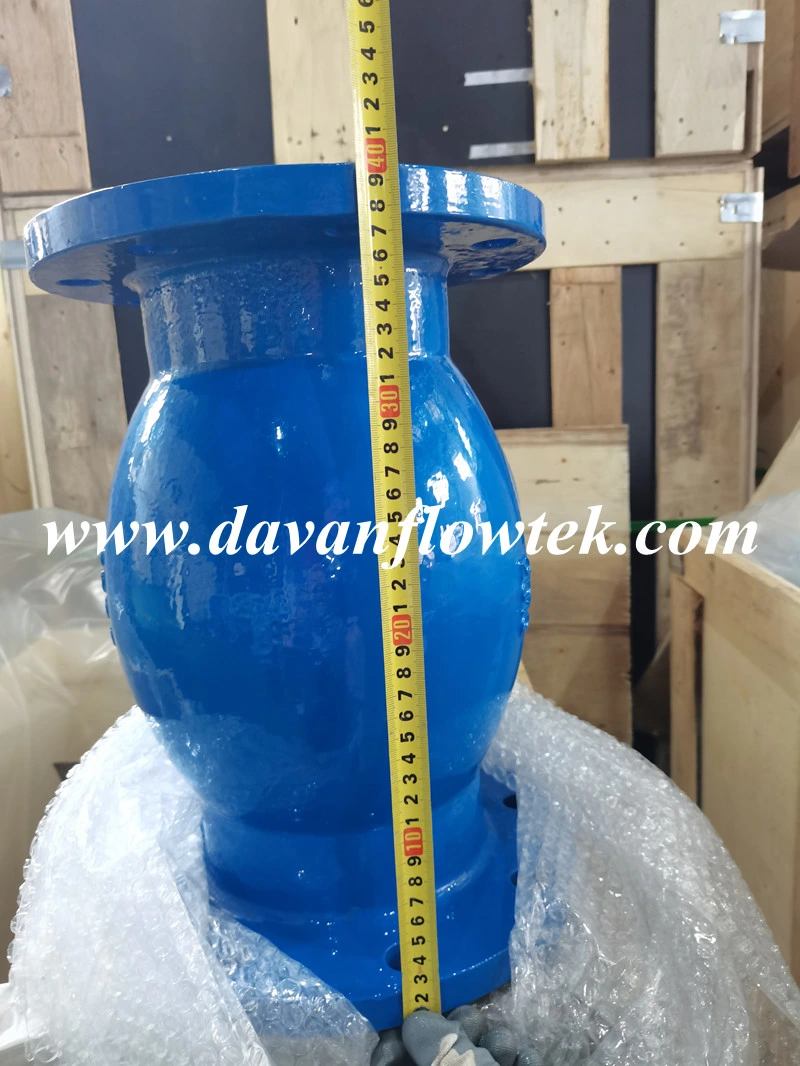 JIS 10K Handwheel Flanged End Pn10 Cast Ductile Iron Ggg50 DN 300 Wafer Water Industrial Swing Check Valve