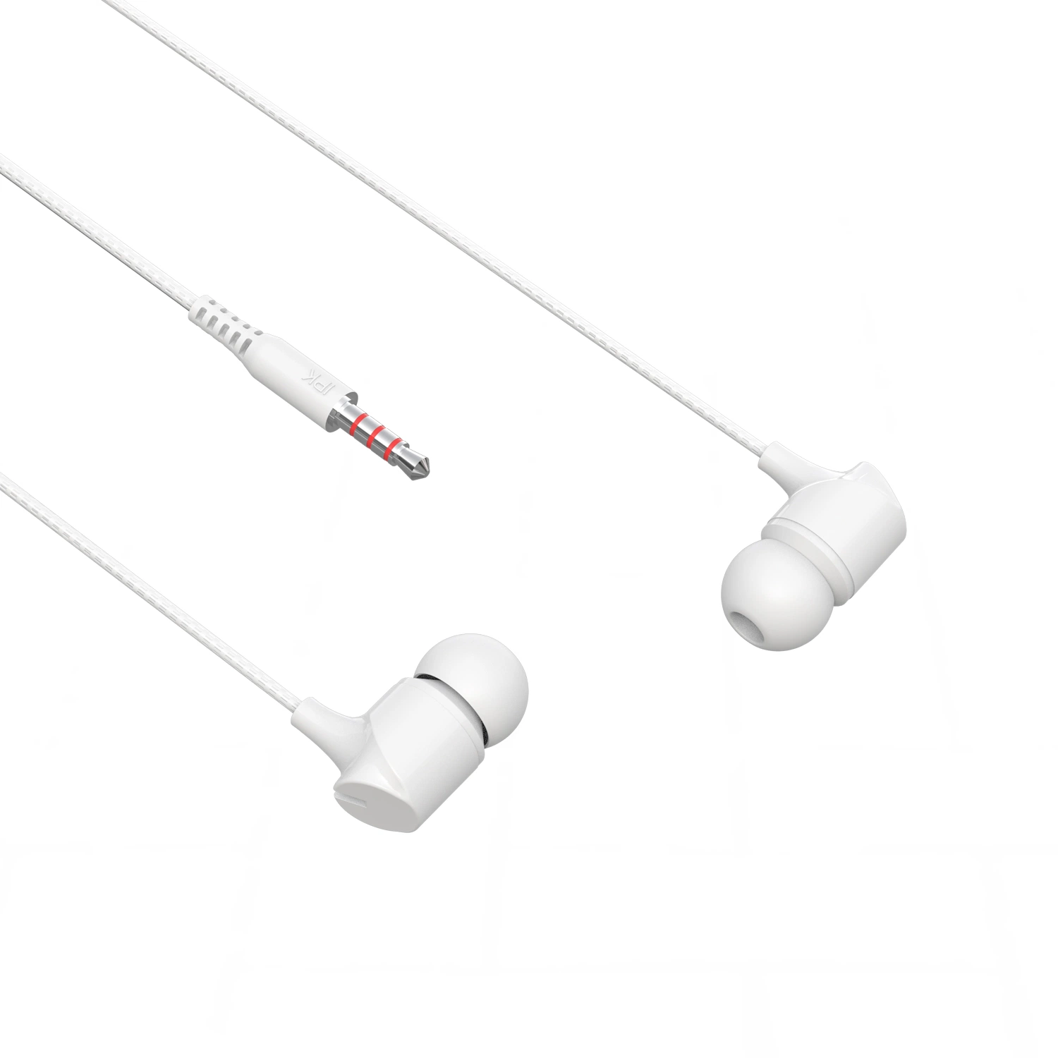 3.5mm Stereo Music Noise Cancellation in-Ear with Microphone and Calling Volume Control Headphones Earphones