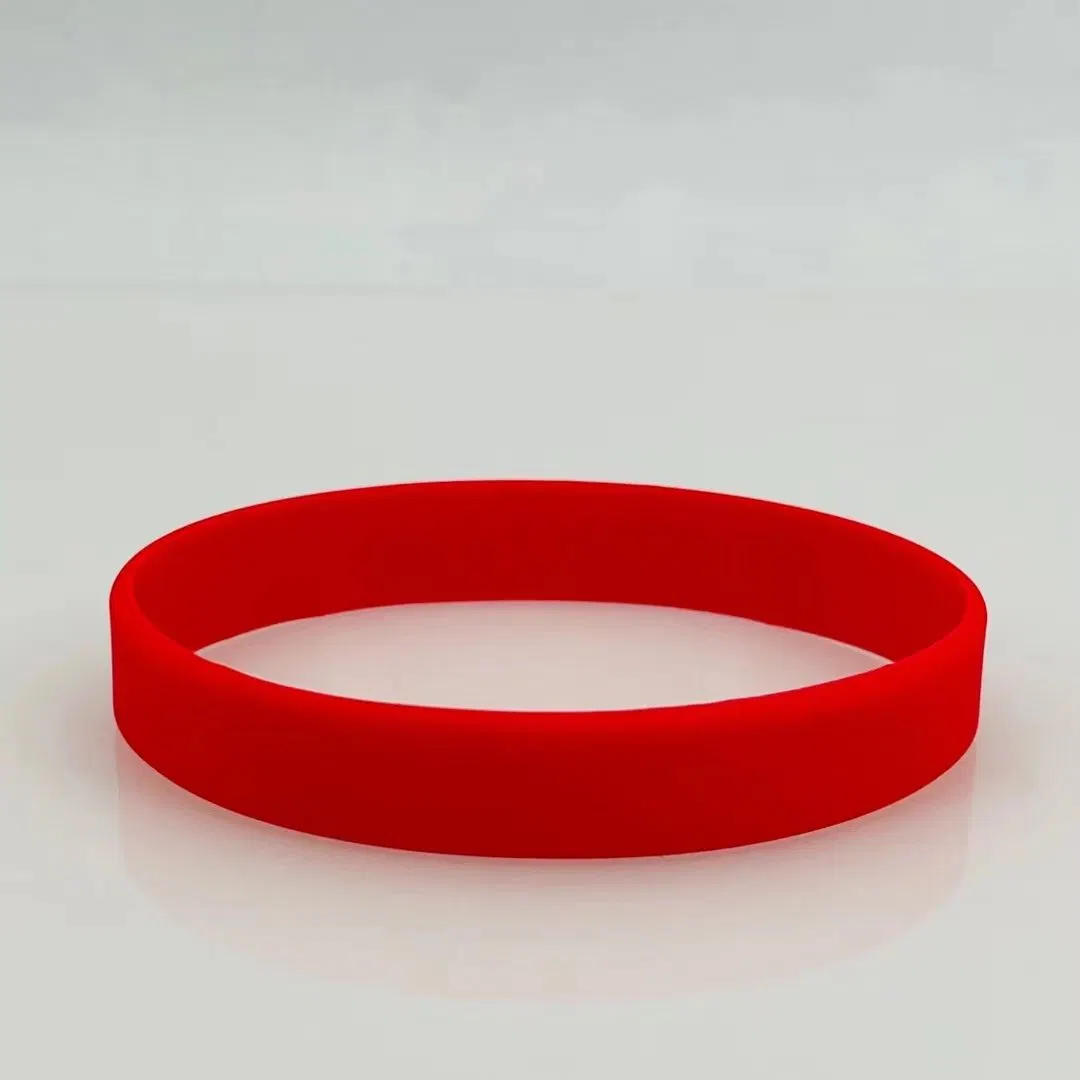 Custom Grow in The Dark Rubber Silicone Band Wristband Bracelet