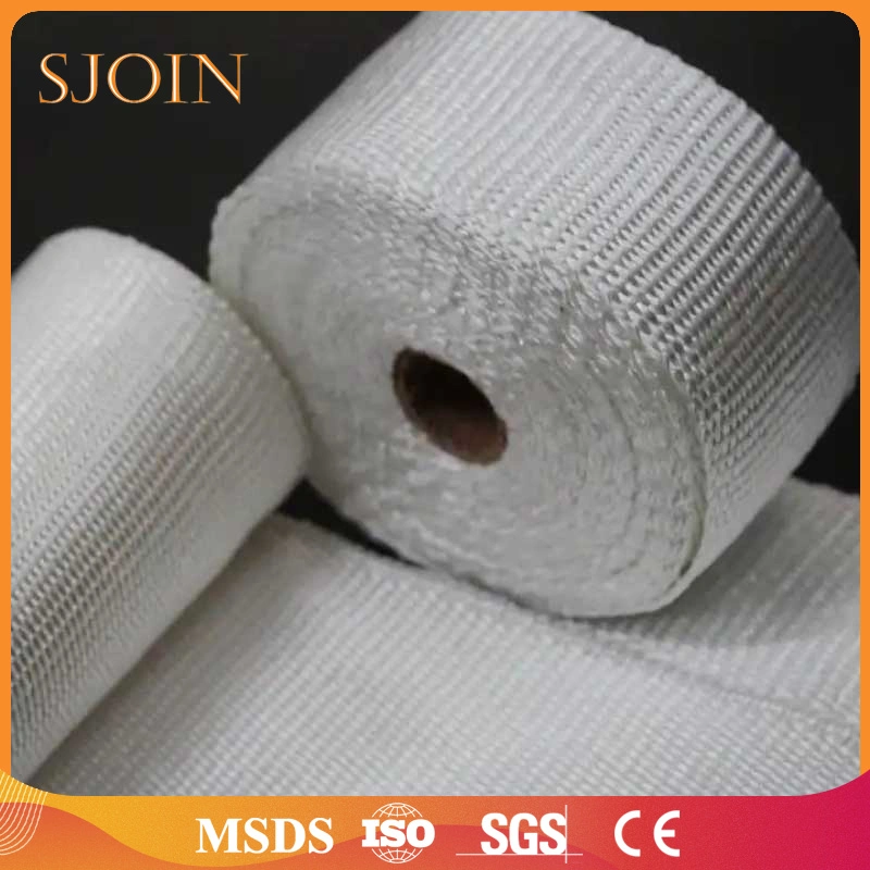 1260c Heat Proof Fire Fibre Wool Textiles CE, MSDS Fiberglass Tape Building Material Fiberglass Tape for High Temperature Pipe Thermal Insulation and Sealing