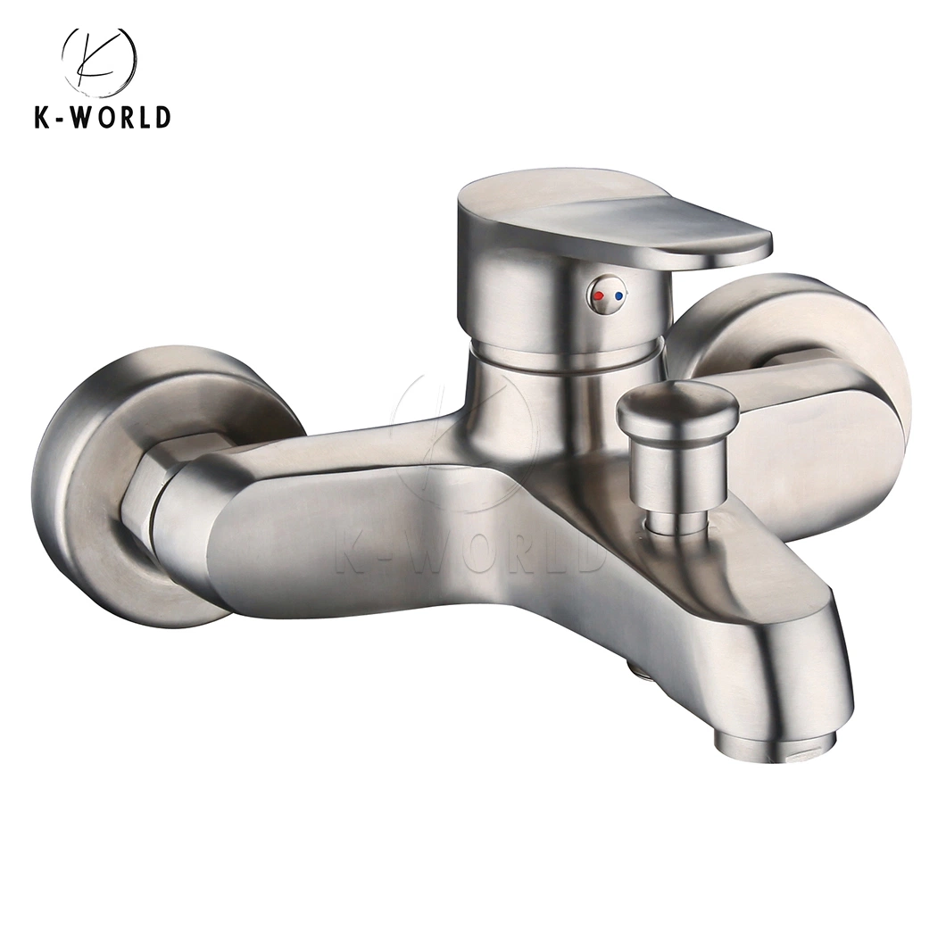 K-World Golden Color Bathroom Faucet Factory Wholesale/Supplier Bronze Bathtub Faucet China High Efficiency Bathtub Mixer Tap