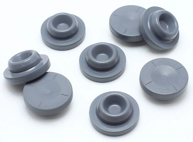 20mm Bromobutyl Gummistopper mit Aluminium-Kunststoffkappe