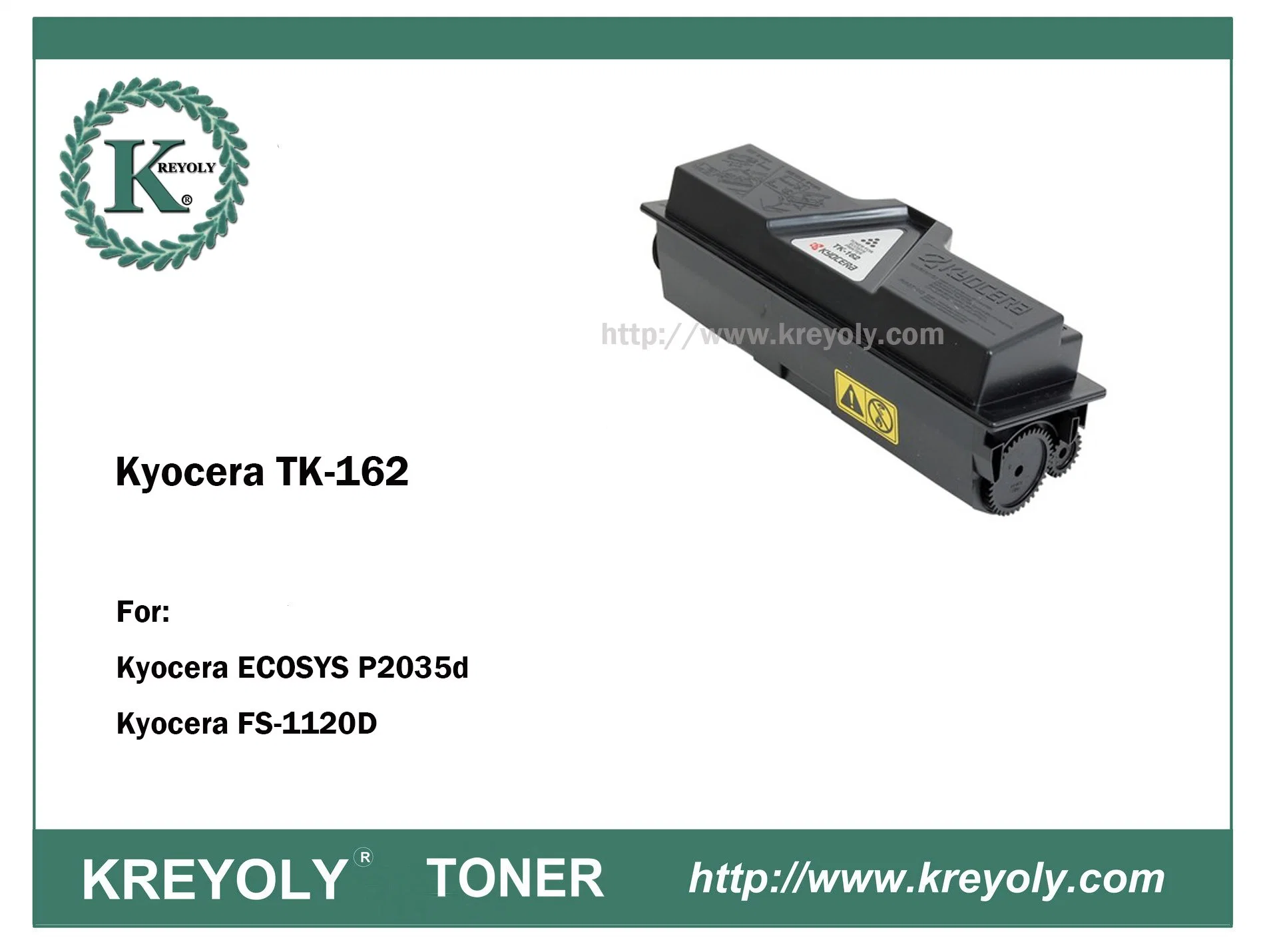 TK-160/161/162/164 TONER PARA IMPRESORA FS-1120D ECOSYS P2035d