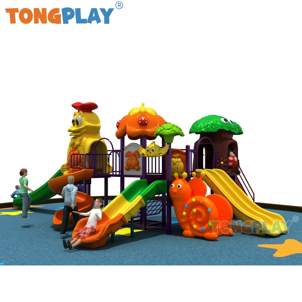 Tongplay Kids Game Preschool Slide and Climb Theme Park for 15 Years Old Indoor or Outdoor Playground