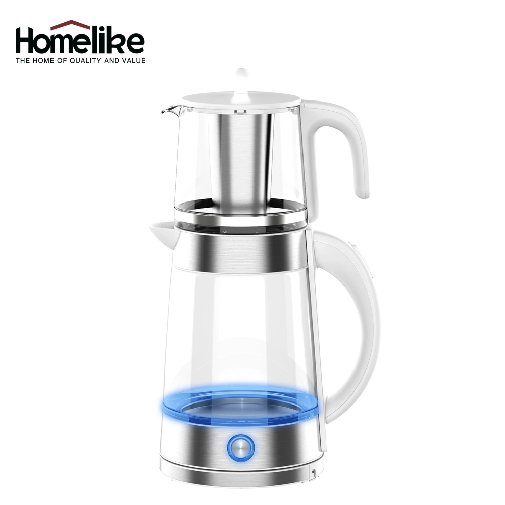 New Coffee and Tea Machine Turkish Glass Electric Tea Maker