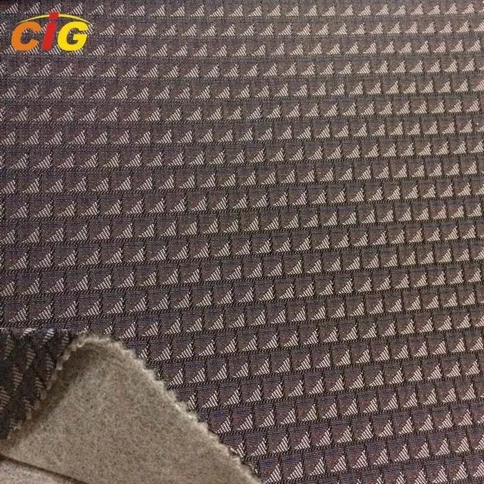 تصميم جديد أنيق مكوك جميلة جاكار Auto Bonding Fabric Textile