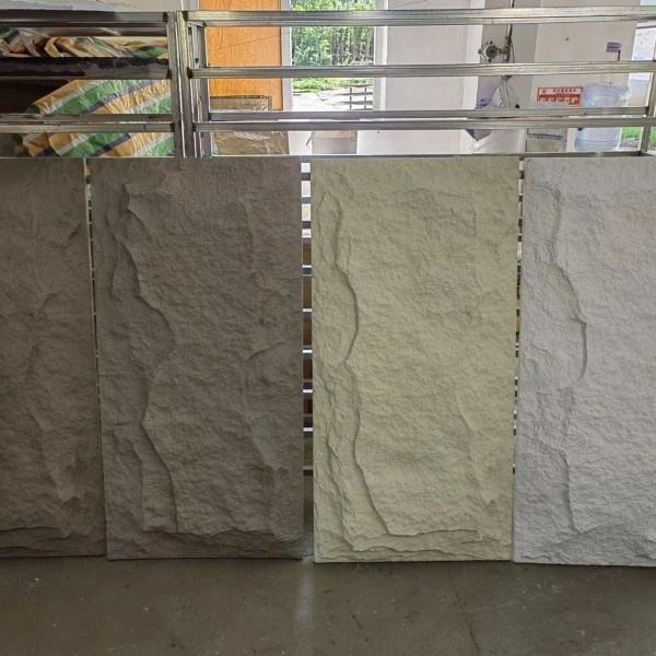 Wholesale/Supplier China White Polyurethane Stone Panels Artificial Culture Faux PU Stone Wall Panel