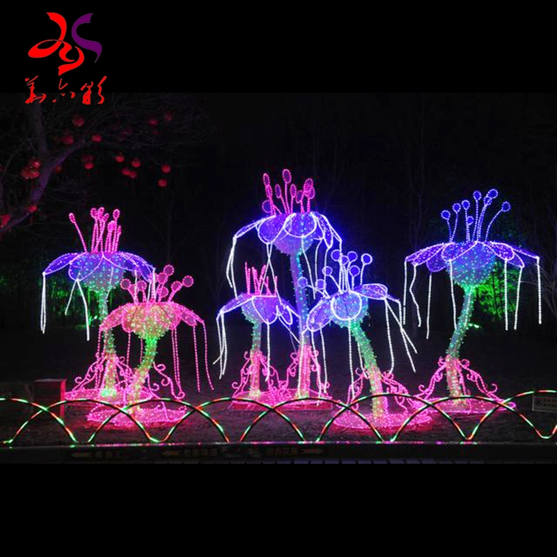 Christmas LED Lighting Street Garden Holiday Decorate 3D Motif