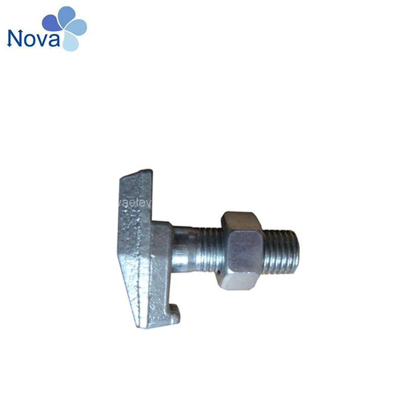 T Type Forged Rail Clip for Guide Rail Clamping System