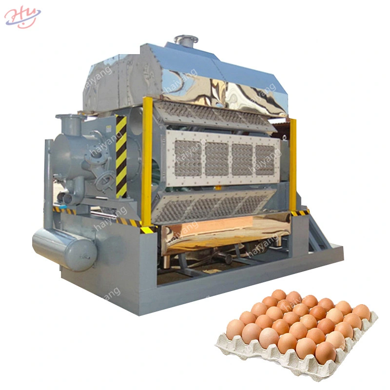 Egg Tray New Automatic Pulp Moulding Waste Plant Paper Machine Recycling Machines