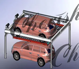 4 Cars Mechanical Lifting Vehicle Lift Parking