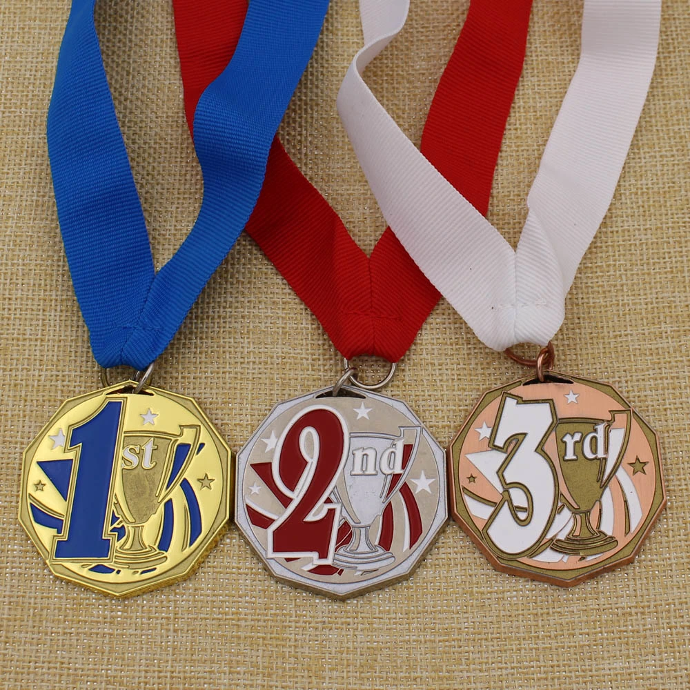 2D Design Metal Gifts Race Medal for Sale