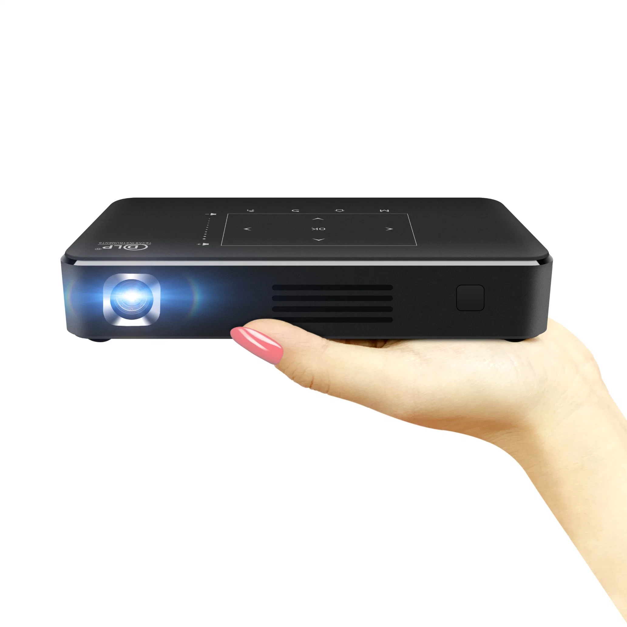 Mini proyector portátil listo para DLP inteligente Mini 3D