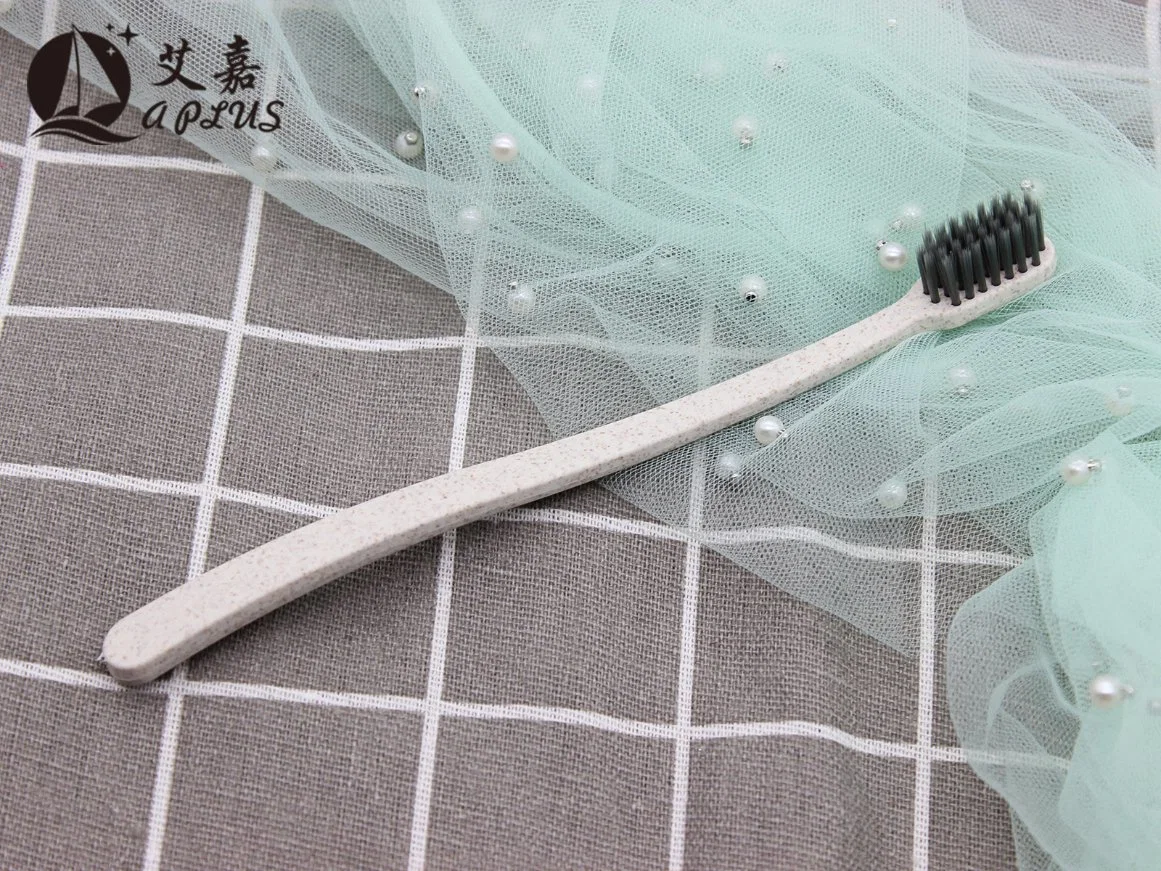 Bamboo Charcoal Wire Bristle Hotel Toothbrush