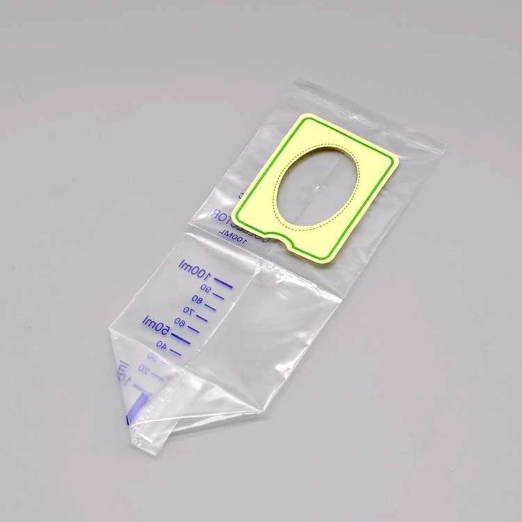 Wholesale/Supplier Dispisable Sterile PVC Children Uringe Drainage Bag with 100ml 200ml