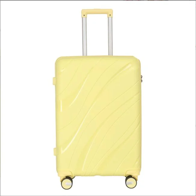 Custom PP Suitcase Carry on Travel Trolley Zipper Luggage