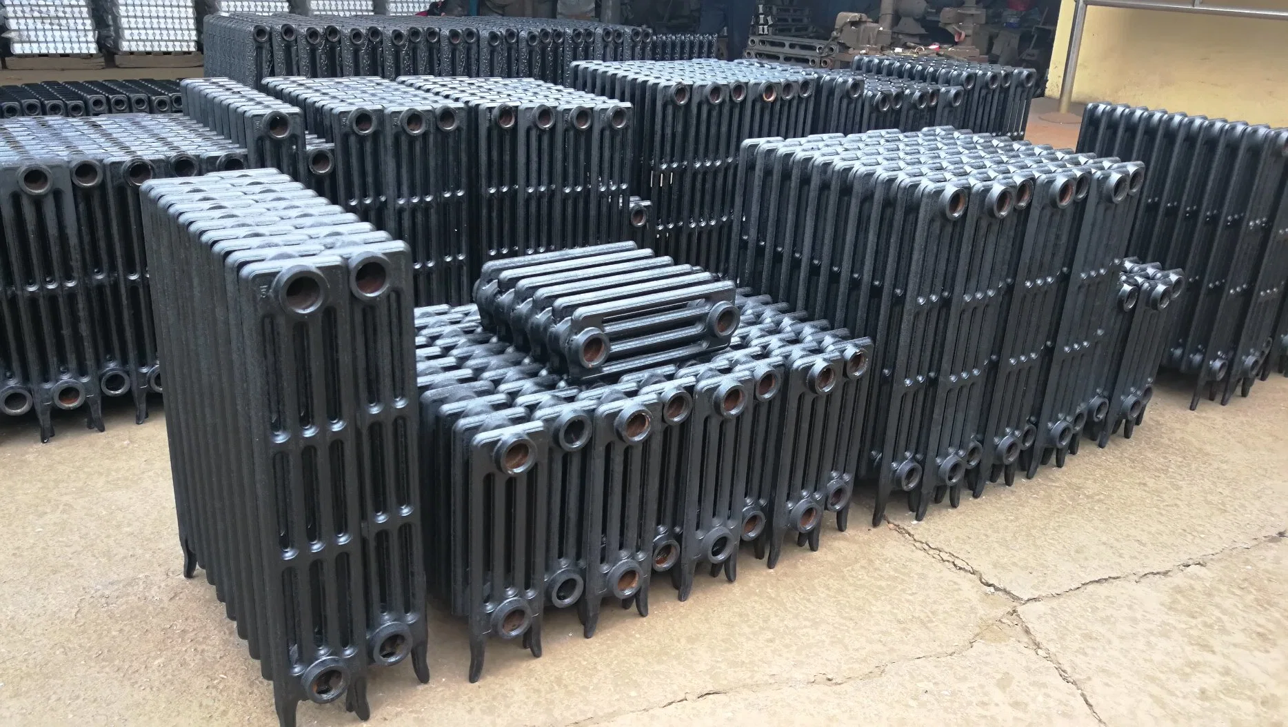 Fan Assisted Industrial Heat Waste Radiators Radiator Plastic Trade Aluminum Heating Radiator 10 Sections