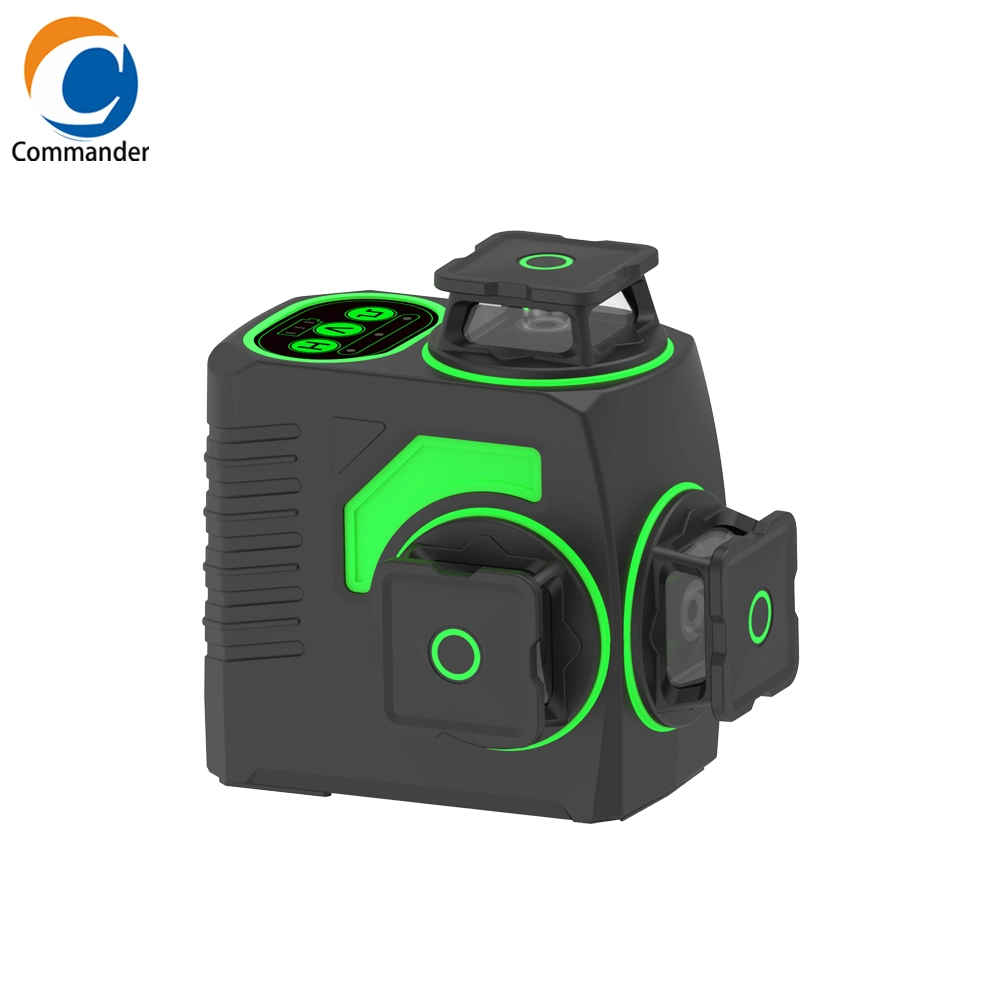 Hot Selling 3D Mini 12 Lines Green Laser Level