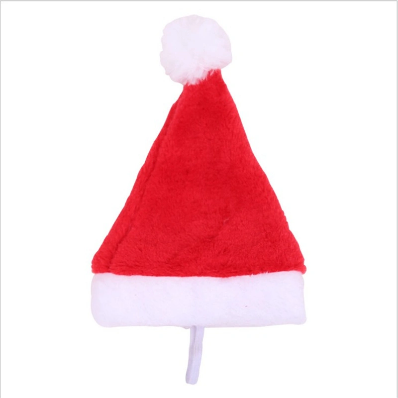 2023 Tiny Style Handmade Plush Knitted Christmas Hat for Dogs