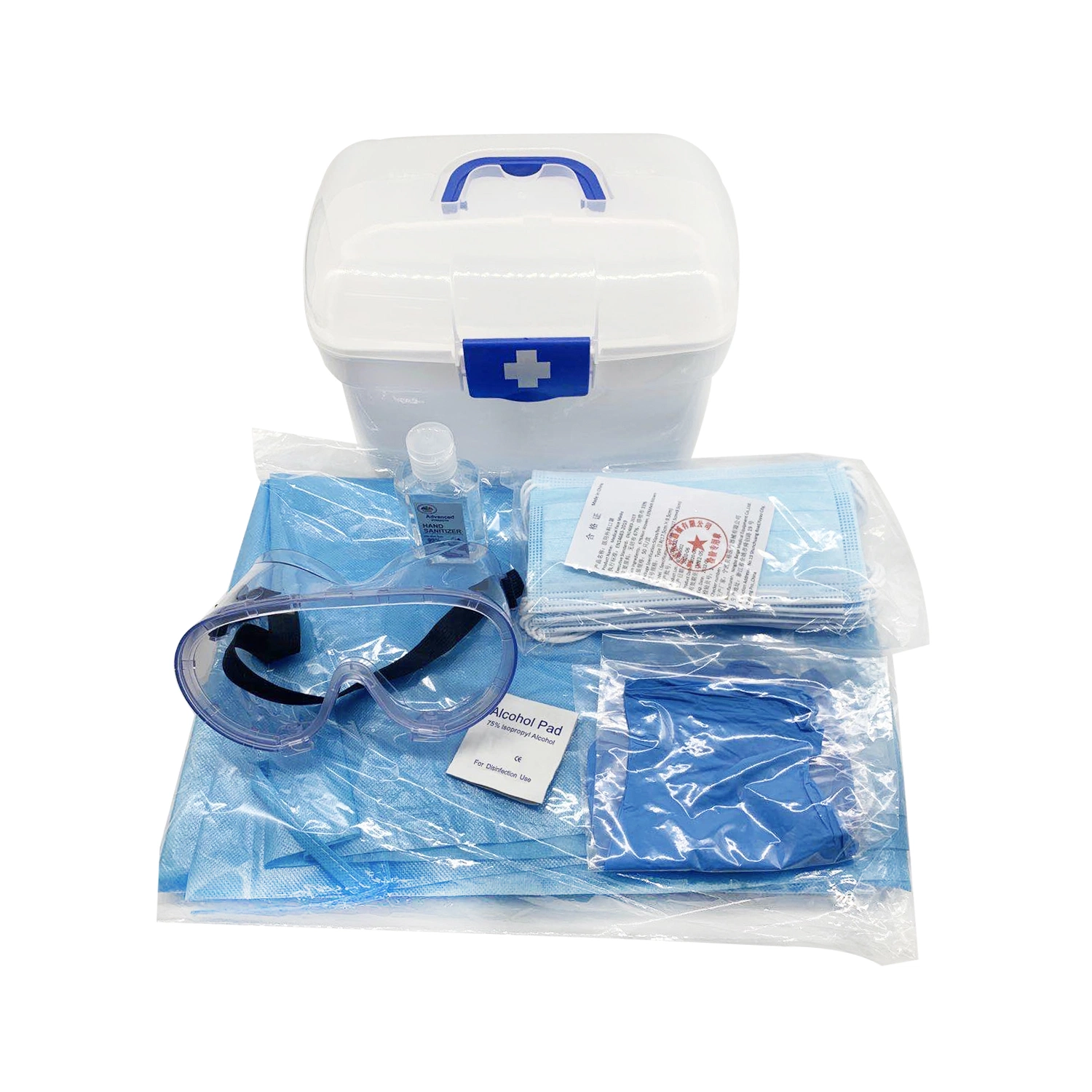 Medical Equipment Mini First Aid Kit for Car EVA First Aid Kit Box Travel (Certification Approved)