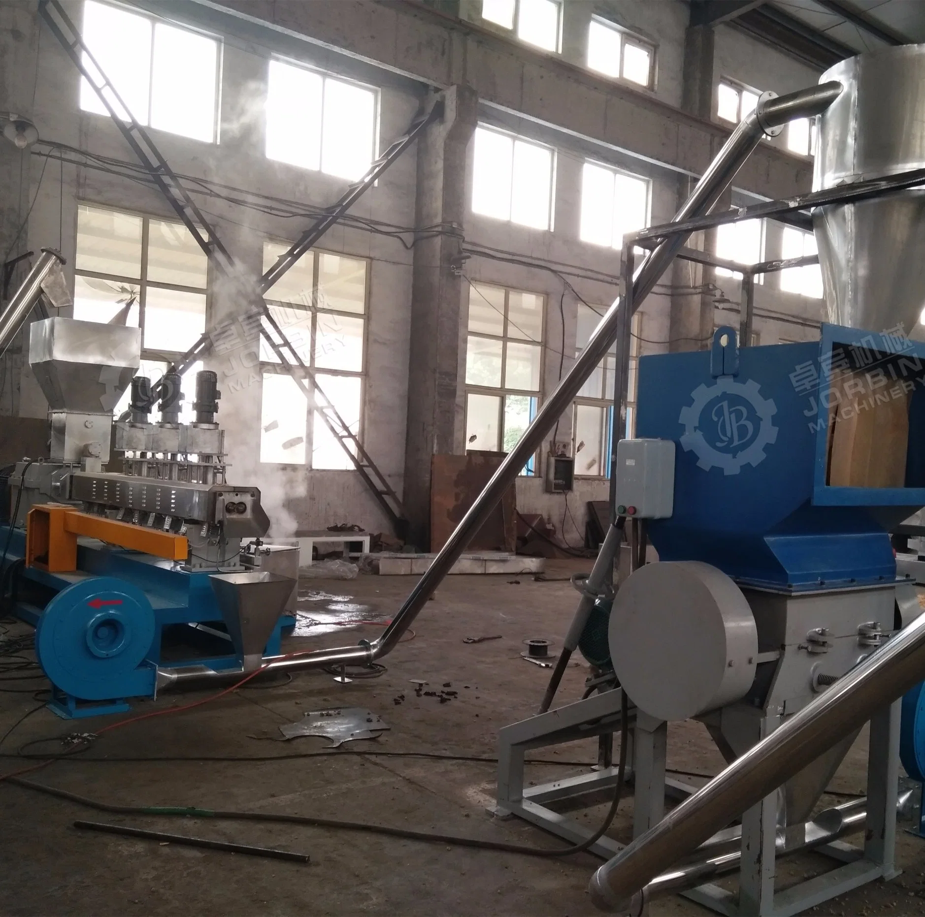 Wood Powder Sawdust Compounding Pellets Machine