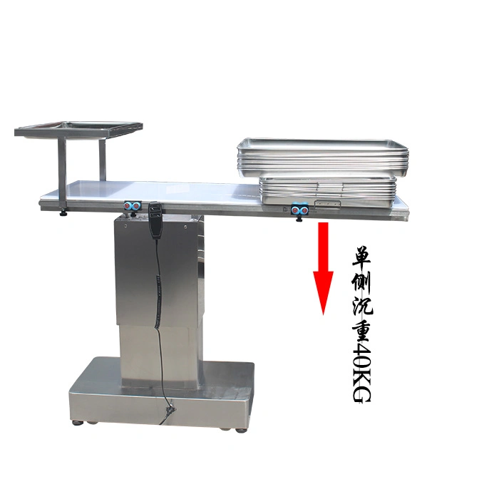 Pjs-06 Stainless Steel Vet Operating Table/Animal Surgical Table /Veterinary Instrument