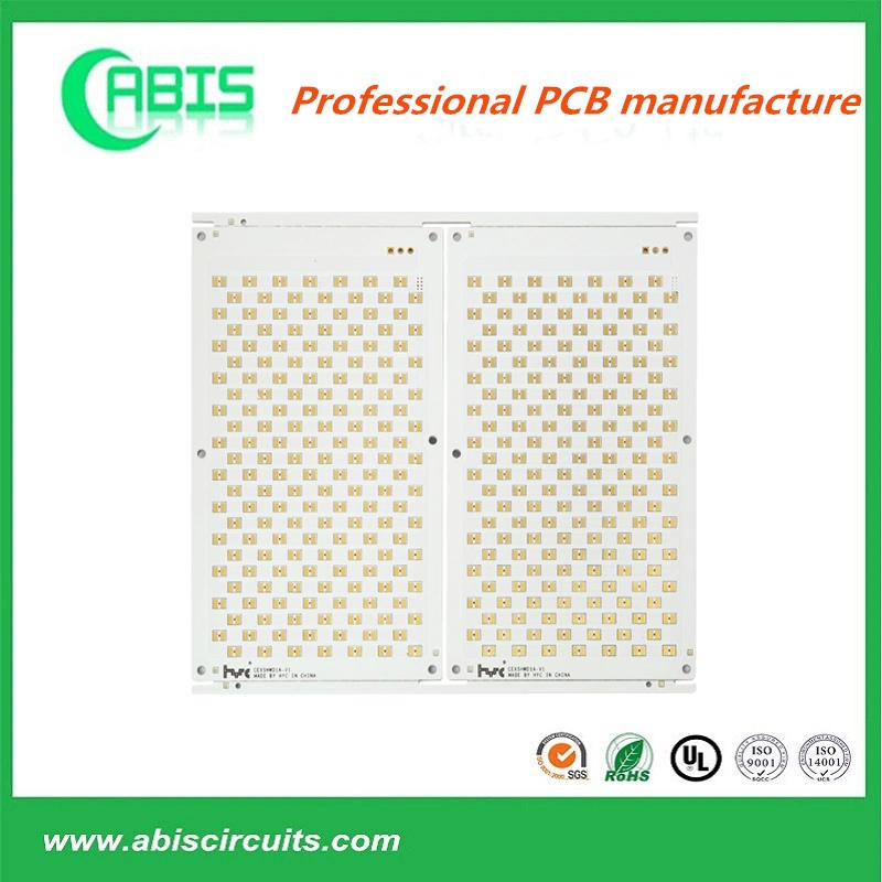 Printed Circuit Board Fabrication Aluminum RoHS PCB for LED Lighting