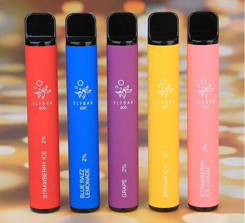 Tpd Original Factory Elf Lux 600 800 Puffs 2ml Eliquid 450mAh Elf Mon Bar Pod Disposable/Chargeable Vape Electronic Cigarette Puff&Bear Mini Cube OEM Available