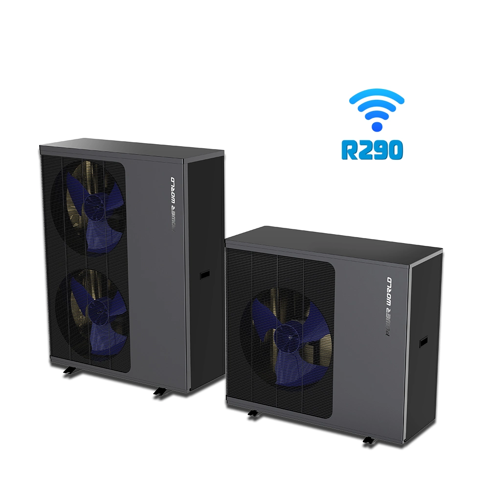 Inicio R290 Aire Inverter agua Hidrónica bomba de calor 60Hz Calefacción Sistema con piezas calentador de agua por bomba de calor libres