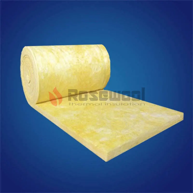 High Quality 25-150mm Thermal Insulation Materials Glasswool Glass Wool Blanket with Reasonable Price