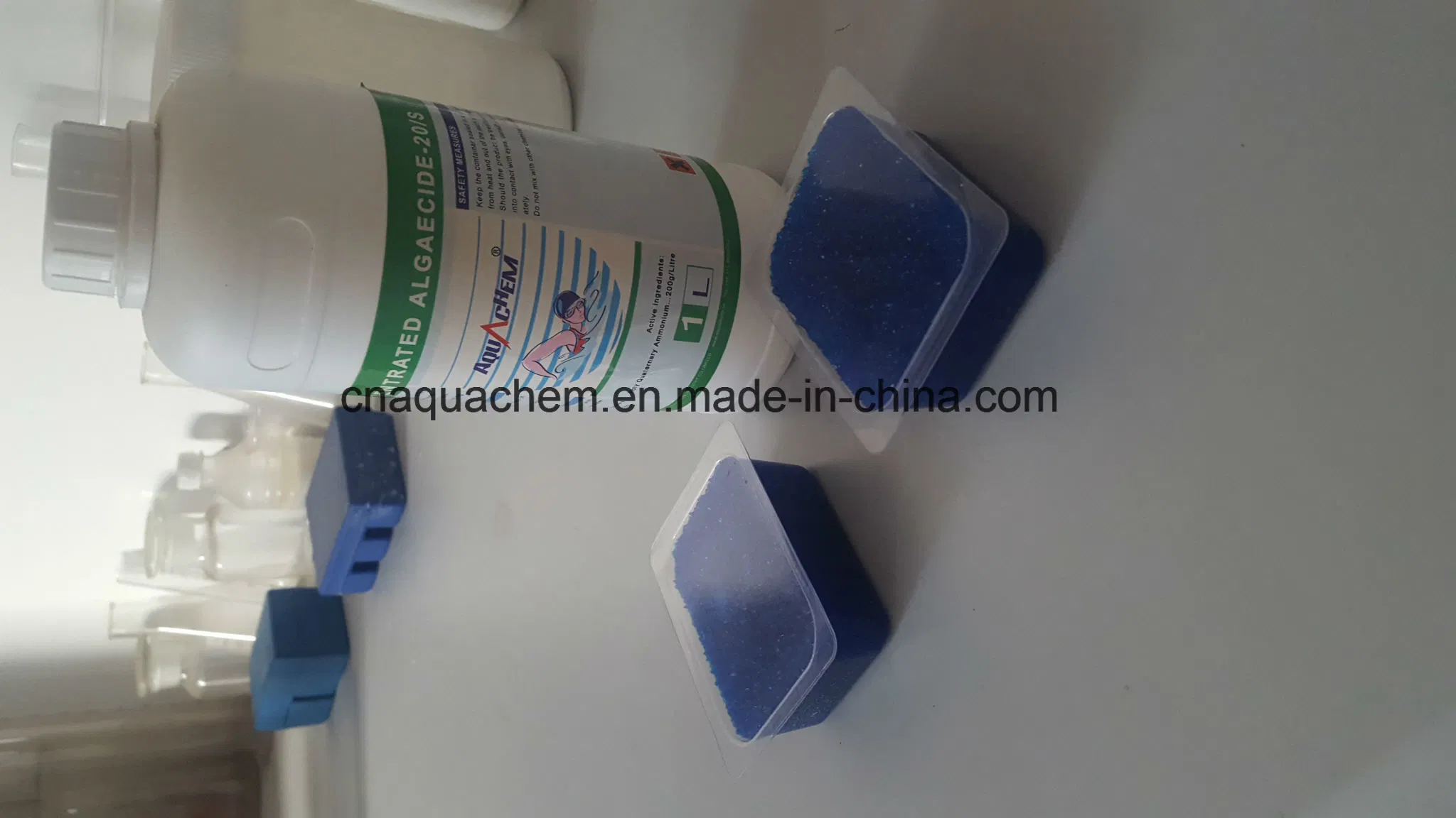 Solid Flocculant, Pool Chlorin Long Lasting Pool Clarifier Gel Cube, Flocculant,