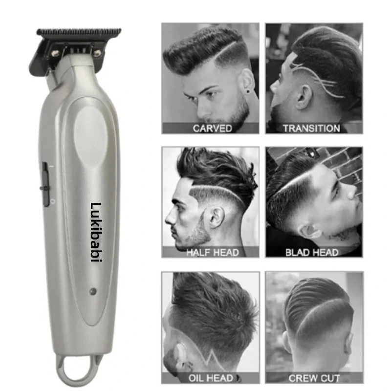 PRO Barber Machine Low Noise Electric Hair Cutter Graphite Blades 2.3 Cordless BLDC