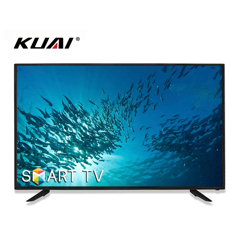 Good Quality Model Narrow Frame 43" Smart LED TV with Soundbar Include Isdbt Android USB Eshare Function