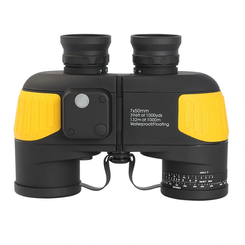 High Quality 7X50 Marine Porro Binoculars with Compass and Measurement (BM-5116)