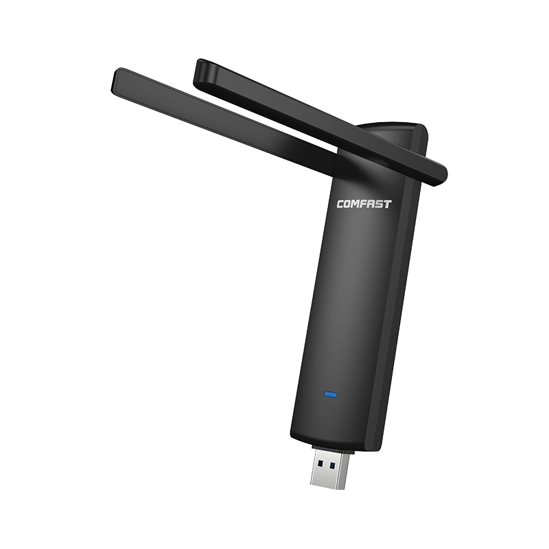 Fabricante AC1200 2dBi de doble banda 1200Mbps USB 3.0 Adaptador USB inalámbrico Mt7612u dongle USB inalámbrico para portátiles.