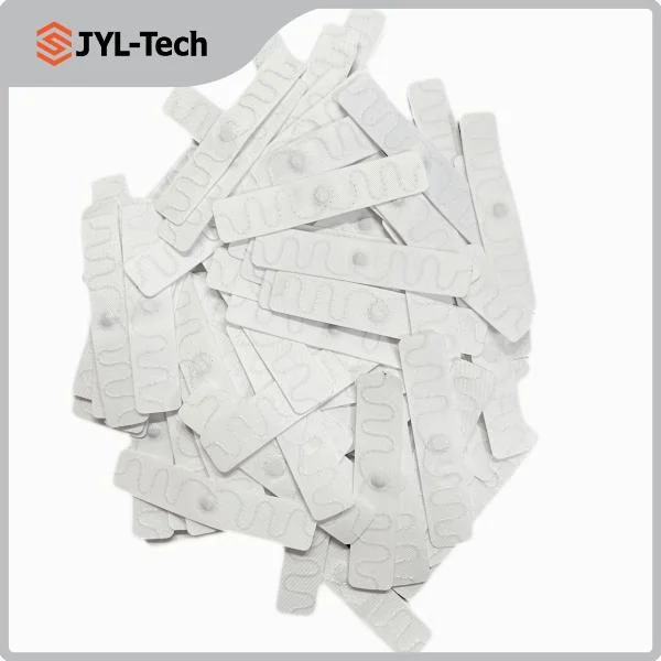 Logo and Datamatrx Printing Linen Inventory UHF Laundrychips Slimflex RFID Laundry Tag