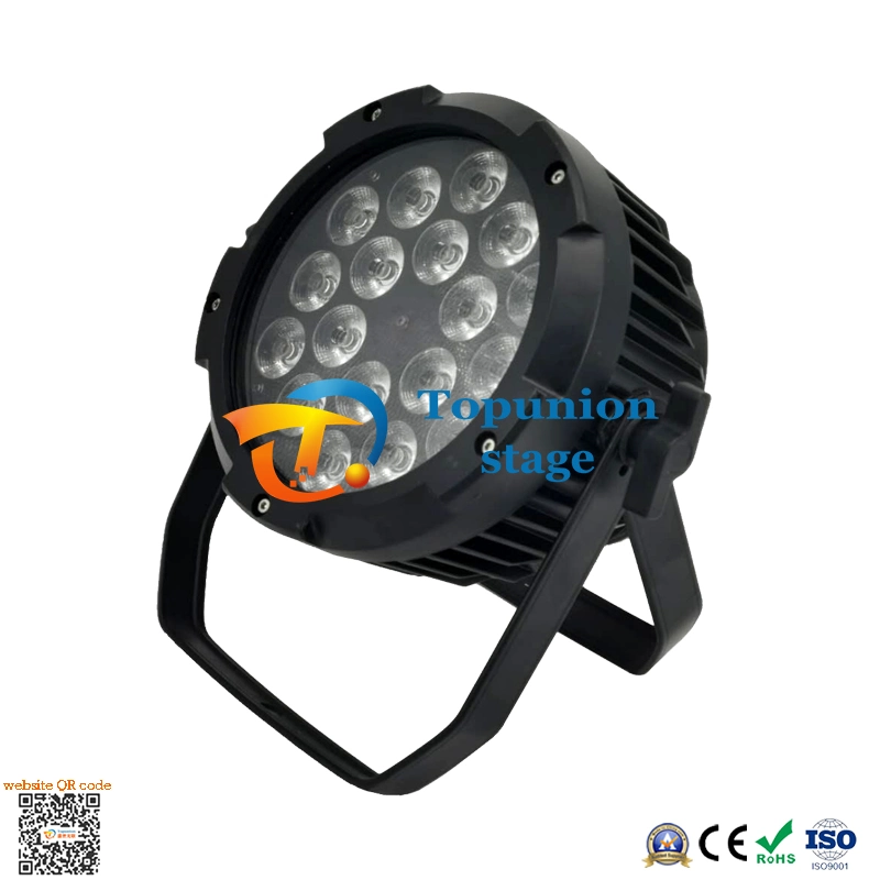 PAR Light LED Stage Lights 18PCS*8W Disco Lighting Stage Show Waterproof Outdoor