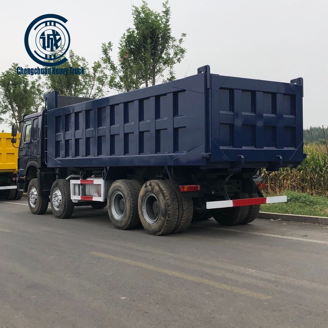 High Cost-Effective 8X4 Used Dump Truck HOWO Sinotruk 12 Tires Market for Africa Good Quality and Best Price