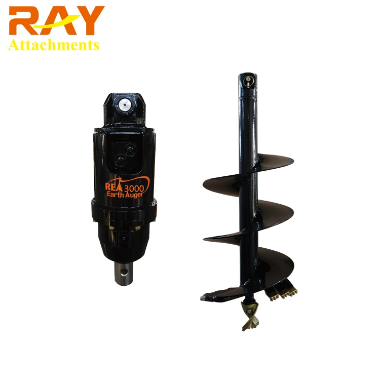 Ray New Design Mini Excavator Hydraulic Earth Auger