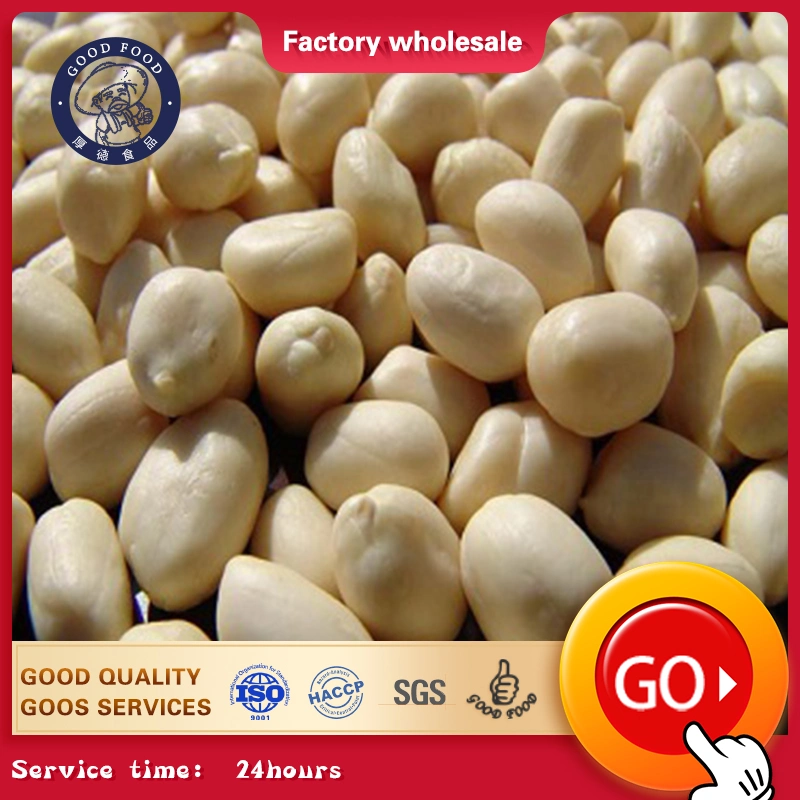 Made in China High quality/High cost performance  Blanched Round Shape Blanched Kernels Peanuts