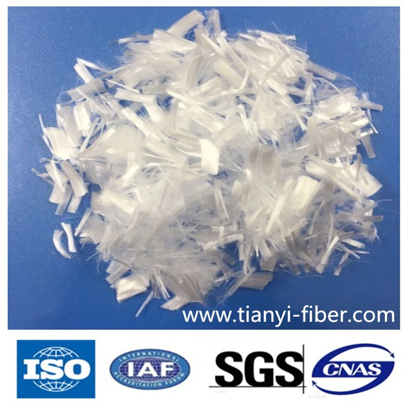 18mm de fibra de polipropileno monofilamento de fibra de polipropileno sintético con SGS, ISO