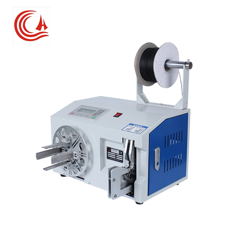 Hc-210 Automatic Cable and Cable Coil Winding Twis Tie Machine Wire Coil Twist Tying Machine