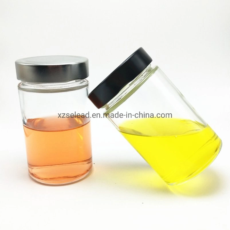 Glass Sauce Dressing Jar Food Container Glass with Safety Cap