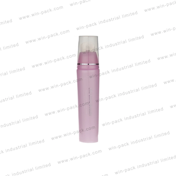 Custom Made Clear Plastic Tube Packaging with Screw Lid for Cosmetic