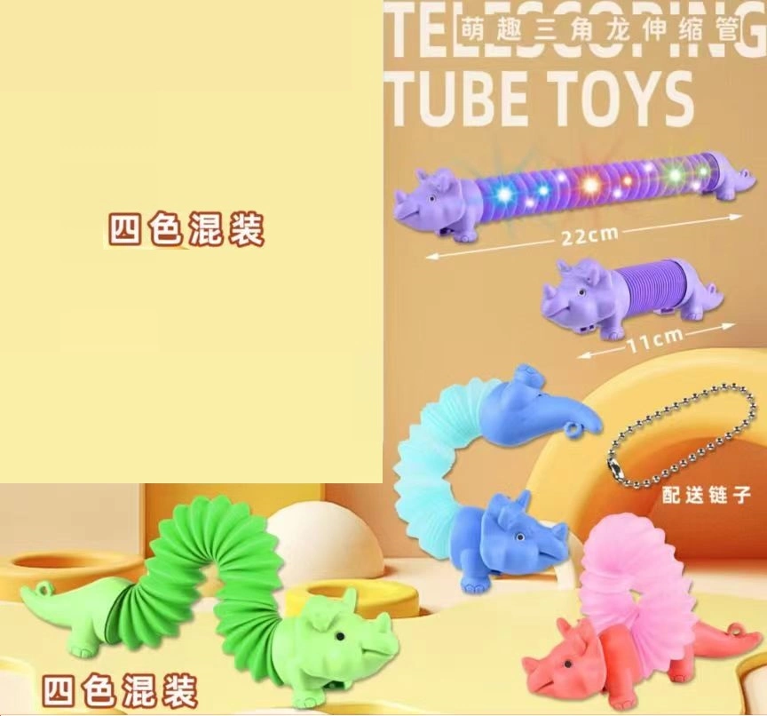 DIY Sensory Fidget tubos coloridos brinquedos Educational Fidget Toys aliviam Destaque a novidade Toy